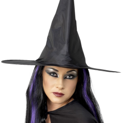 Smiffys Nylon Witch Hat Accessory Halloween