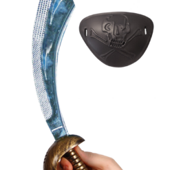 Smiffys Pirate Cutlass With Eyepatch
