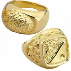 Smiffys Gold Ring Accessory 1920's