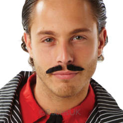 Rubies All Decades /Era Costumes Gangster Moustache