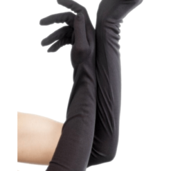 Smiffys Long Black Gloves Masquerade Ball