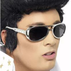 Smiffys Elvis Shades Silver Accessory Music & Pop/Rock Stars
