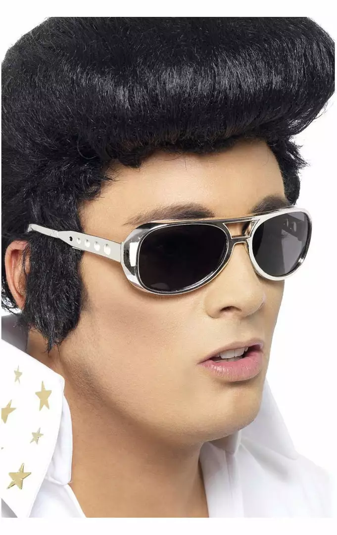 Smiffys Elvis Shades Silver Accessory Music & Pop/Rock Stars 2 Smiffys Elvis Shades Silver Accessory Music & Pop/Rock Stars