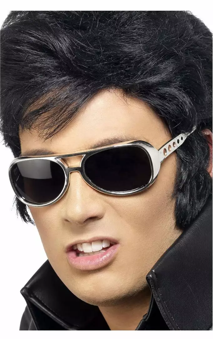 Smiffys Elvis Shades Silver Accessory Music & Pop/Rock Stars 1 Smiffys Elvis Shades Silver Accessory Music & Pop/Rock Stars