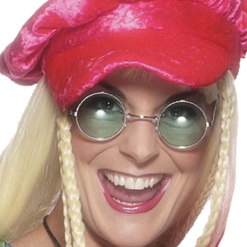 Rubies Round Shaped Glasses Accessory