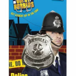 Smiffys Metal Police Badge Accessory Cops & Robbers