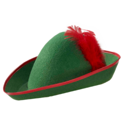 Bristol Novelty Green Robin Hood Hat Accessory