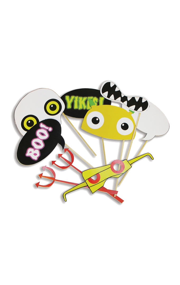 Amscan Spooky Photo Booth Kit All Accessories 1 Amscan Spooky Photo Booth Kit All Accessories