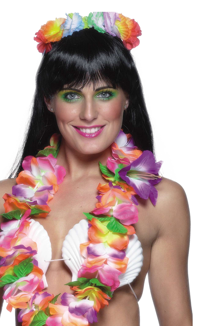 Smiffys Large Hawaiian Garland Accessory Around The World 1 Smiffys Large Hawaiian Garland Accessory Around The World