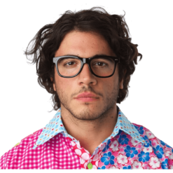 Palmer Black Framed Specs Accessory Music & Pop/Rock Stars