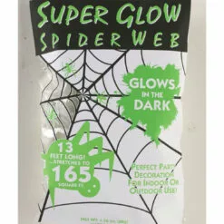 Palmer Glow In Dark Cobweb Decoration