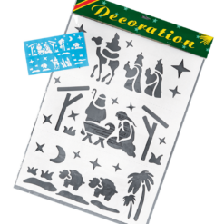 Premier Decorations Nativity Christmas Stencil