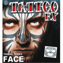 Tinsley Transfers Tribal Zebra Tattoo Accessory Zebras