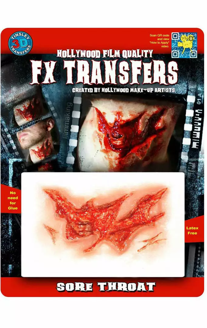 Tinsley Transfers Sore Throat Halloween 1 Tinsley Transfers Sore Throat Halloween