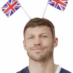 Generic Unisex Union Jack Bopper Headband Around The World