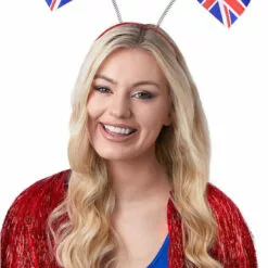 Generic Unisex Union Jack Bopper Headband Around The World