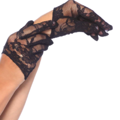 Leg Avenue Cropped Lace Gloves Accessory Circus