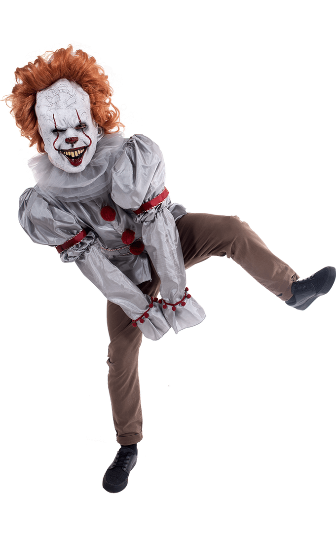 Rubies Pennywise Movie Facepiece 3 Rubies Pennywise Movie Facepiece