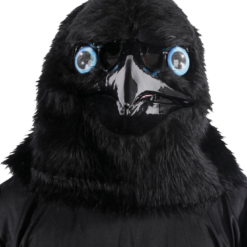 Palmer Animals Raven Facepiece With Moving Mouth