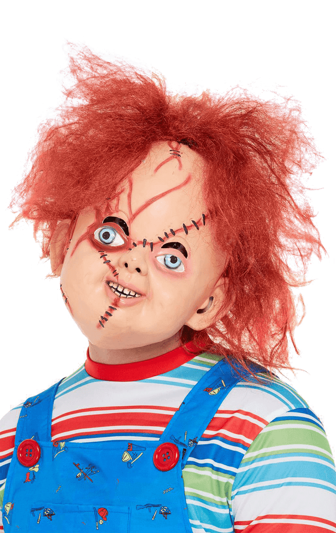Smiffys Movies Latex Chucky Facepiece 1 Smiffys Movies Latex Chucky Facepiece