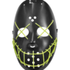 Bristol Novelty Anarchy Green Glow Purge Facepiece Movies