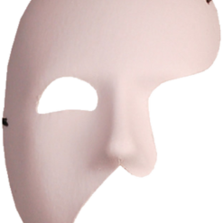 Generic Masquerade Ball Deluxe Half Face Facepiece