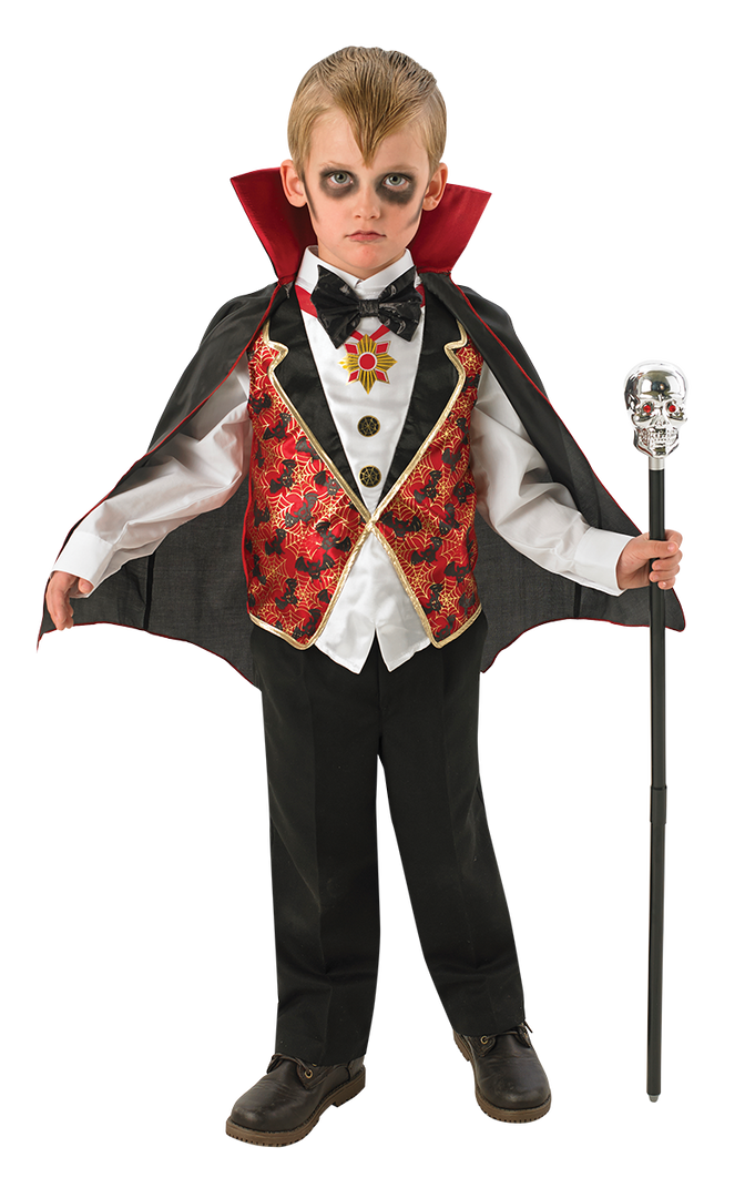 Rubies Evil Villains Kids Classic Dracula Costume 1 Rubies Evil Villains Kids Classic Dracula Costume