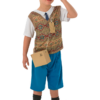 Rubies Kids Evacuee Boy Costume Book Characters