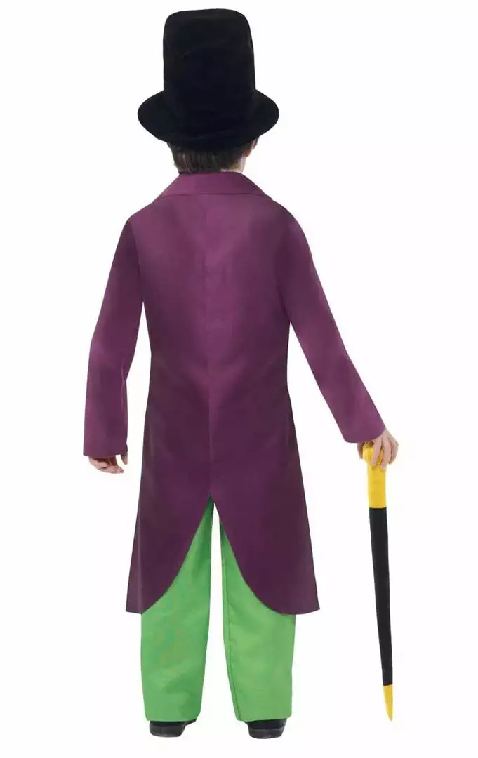 Smiffys Kids Willy Wonka Costume Book Characters 2 Smiffys Kids Willy Wonka Costume Book Characters