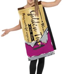 Smiffys Kids Winning Wonka Bar Costume Book Characters