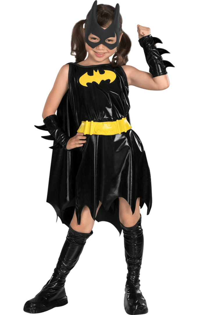 Rubies Book Characters Kids Deluxe Batgirl Costume 1 Rubies Book Characters Kids Deluxe Batgirl Costume