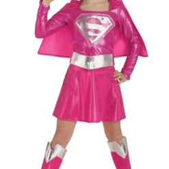 Rubies Kids Pink Supergirl Costume Book Characters