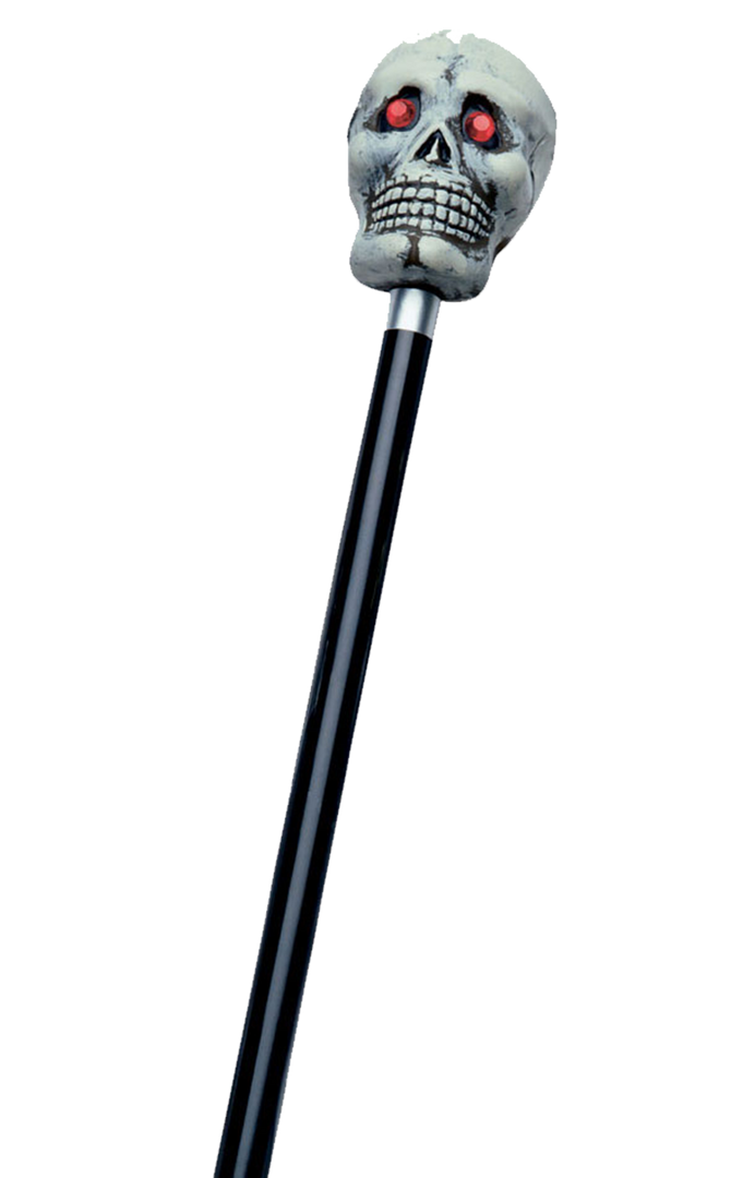 Rubies Bone Skull Cane Accessory Halloween 1 Rubies Bone Skull Cane Accessory Halloween
