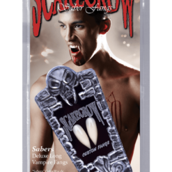 Scarecrow Halloween Sabre Fangs Accessory