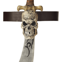 California Costumes Pirate Sword & Skull Sheath Book Characters