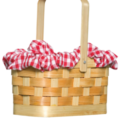 Rasta Imposta Gingham Basket Accessory