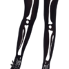 Smiffys Halloween Skeleton Print Stockings