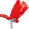 Palmer Flapper Headband Red Accessory All Decades /Era Costumes