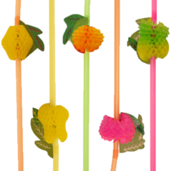 Generic Tropical Fruit Straws