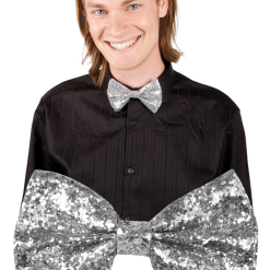 Boland All Accessories Silver Bow Tie Accessory