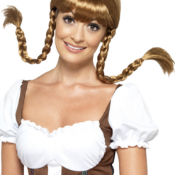 Smiffys Bavarian Babe Wig Around The World