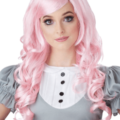 California Costumes Dolls Pink Cosplay Wig