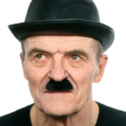 Generic Small Moustache Black Accessory