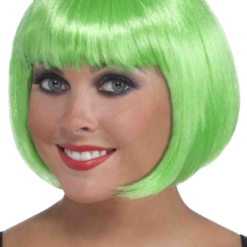 Morris Costumes Aliens Babe Neon Green Wig