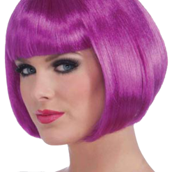 Morris Costumes Babe Purple Wig Raves