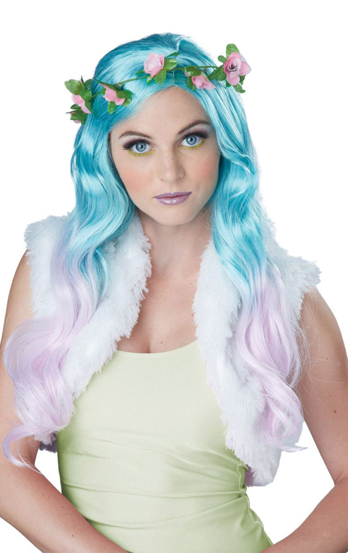 California Costumes Angels Floral Fantasy Wig 1 California Costumes Angels Floral Fantasy Wig