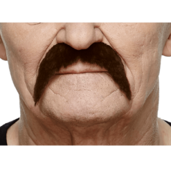 Mustaches Brown 70s Moustache Accessory 1970's