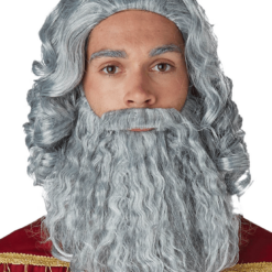 California Costumes Grey Biblical King Wig And Beard Set