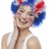 Generic British / UK Unisex Union Jack Afro Wig