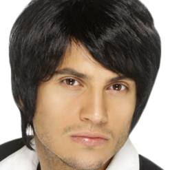 Smiffys Warhol Black Wig